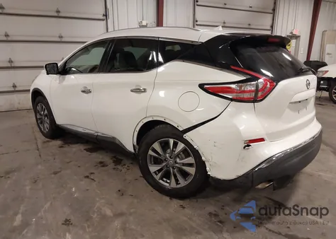 2015 Nissan Murano Sl из США, поврежденный, VIN 5N1AZ2MH8FN226333